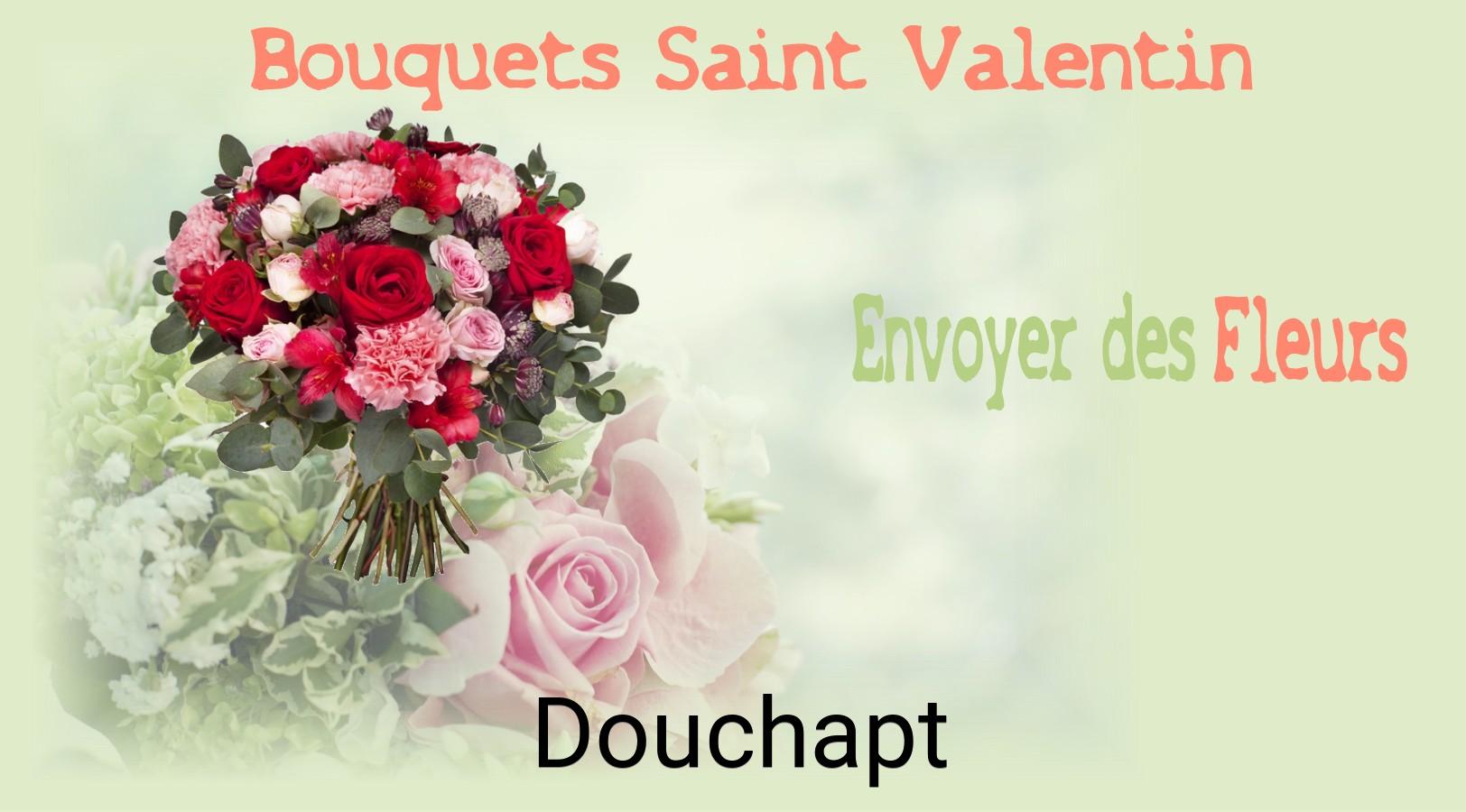 Roses de Saint-Valentin livrées à Douchapt